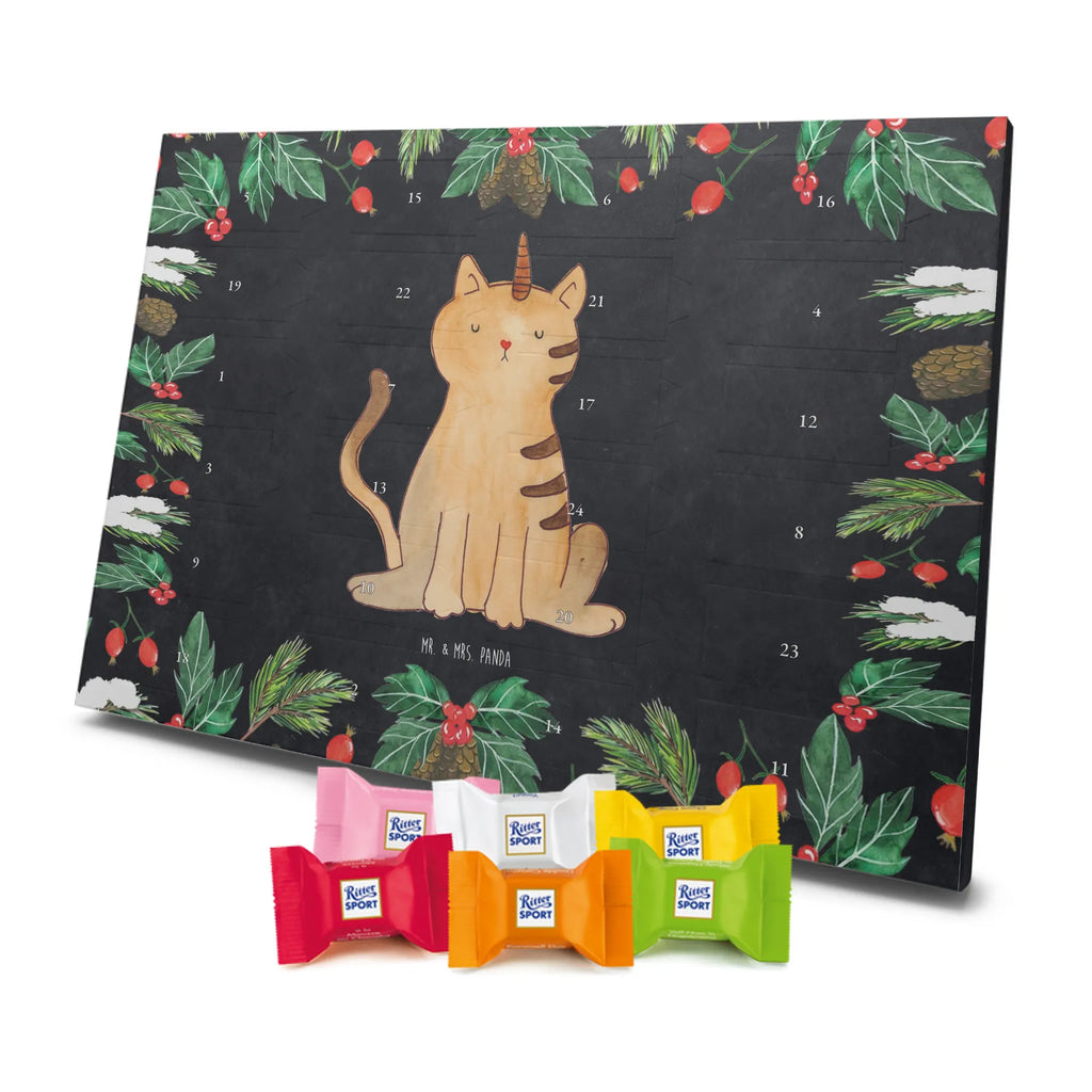 Chocolate advent calendar unicorn Cat Kittycorn, cat gift, cat present, Rainbow, Kitty, cat lover