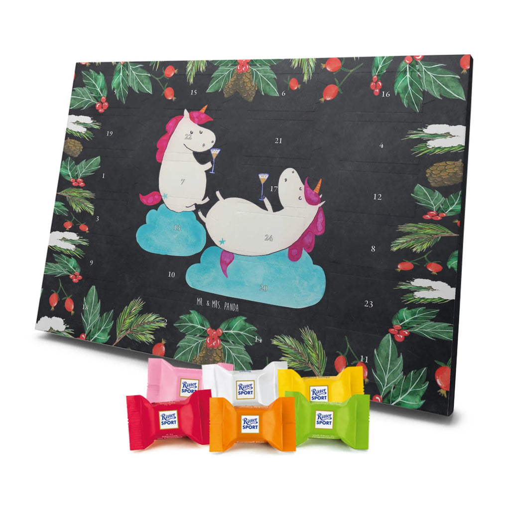 Chocolate advent calendar unicorn sparkling wine Best, Girlfriend, Girls' night, Fun, Girlfriends, Cork, Champagne