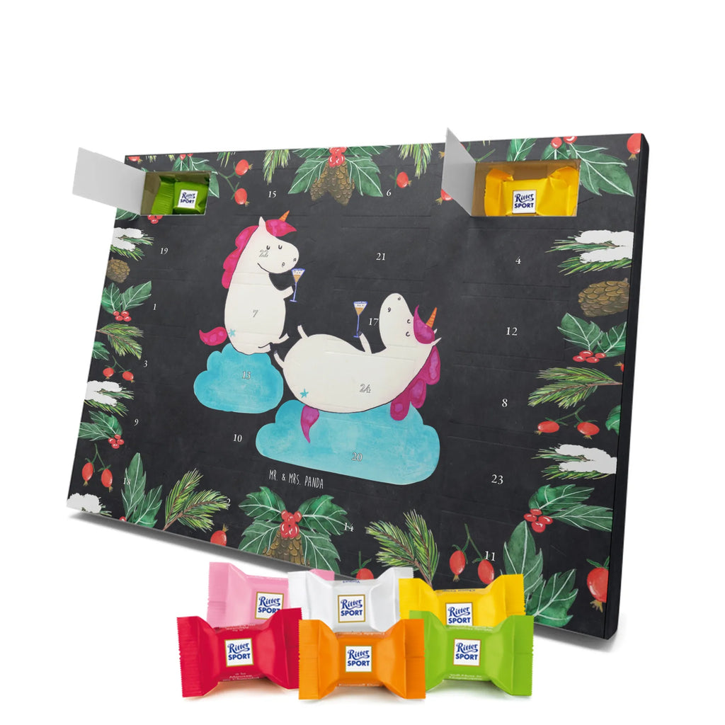 Chocolate advent calendar unicorn sparkling wine Best, Girlfriend, Girls' night, Fun, Girlfriends, Cork, Champagne