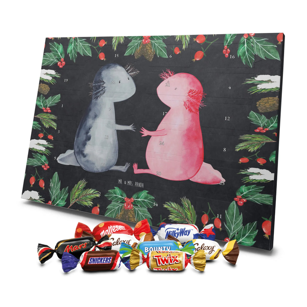 Chocolate advent calendar axolotl Love Mexican walking fish, Axelotl, marine animals, salamander, fiancé, amphibian, friend, husband, valentine's day, proof of love, anniversary, great love, tail