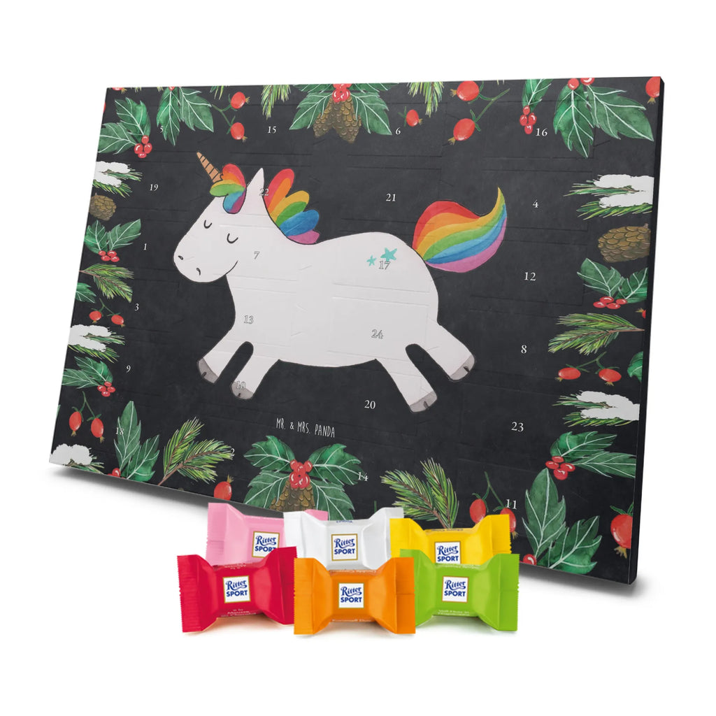 Chocolate advent calendar unicorn happy joy of life, fun, cheerful, joy