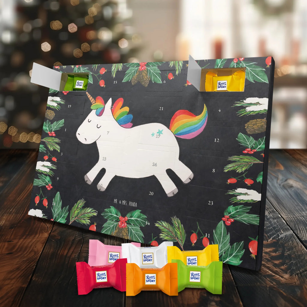 Chocolate advent calendar unicorn happy joy of life, fun, cheerful, joy
