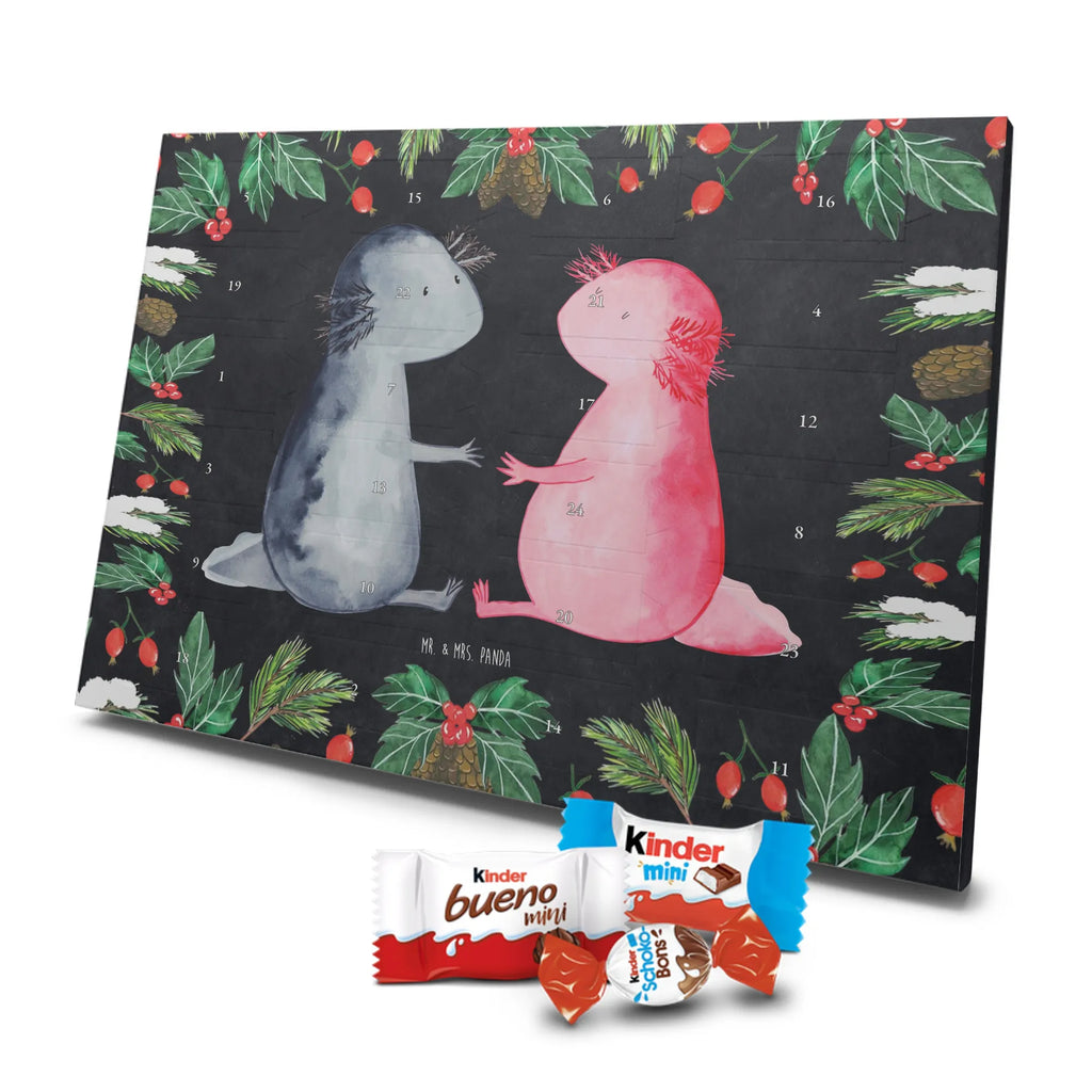 Chocolate advent calendar axolotl Love Mexican walking fish, Axelotl, marine animals, salamander, fiancé, amphibian, friend, husband, valentine's day, proof of love, anniversary, great love, tail