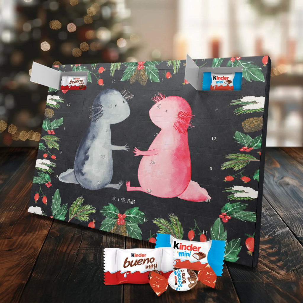 Chocolate advent calendar axolotl Love Mexican walking fish, Axelotl, marine animals, salamander, fiancé, amphibian, friend, husband, valentine's day, proof of love, anniversary, great love, tail