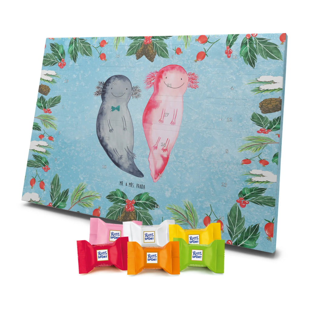 Chocolate advent calendar axolotl Girlfriend Mexican walking fish, Axelotl, marine animals, salamander, amphibian, husband, valentine's day, great love, friend, tail, fiancé, anniversary, proof of love