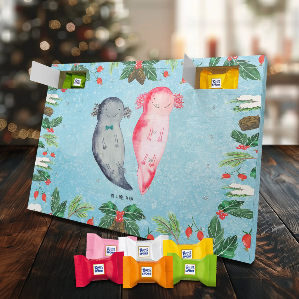 Chocolate advent calendar axolotl Girlfriend Mexican walking fish, Axelotl, marine animals, salamander, amphibian, husband, valentine's day, great love, friend, tail, fiancé, anniversary, proof of love