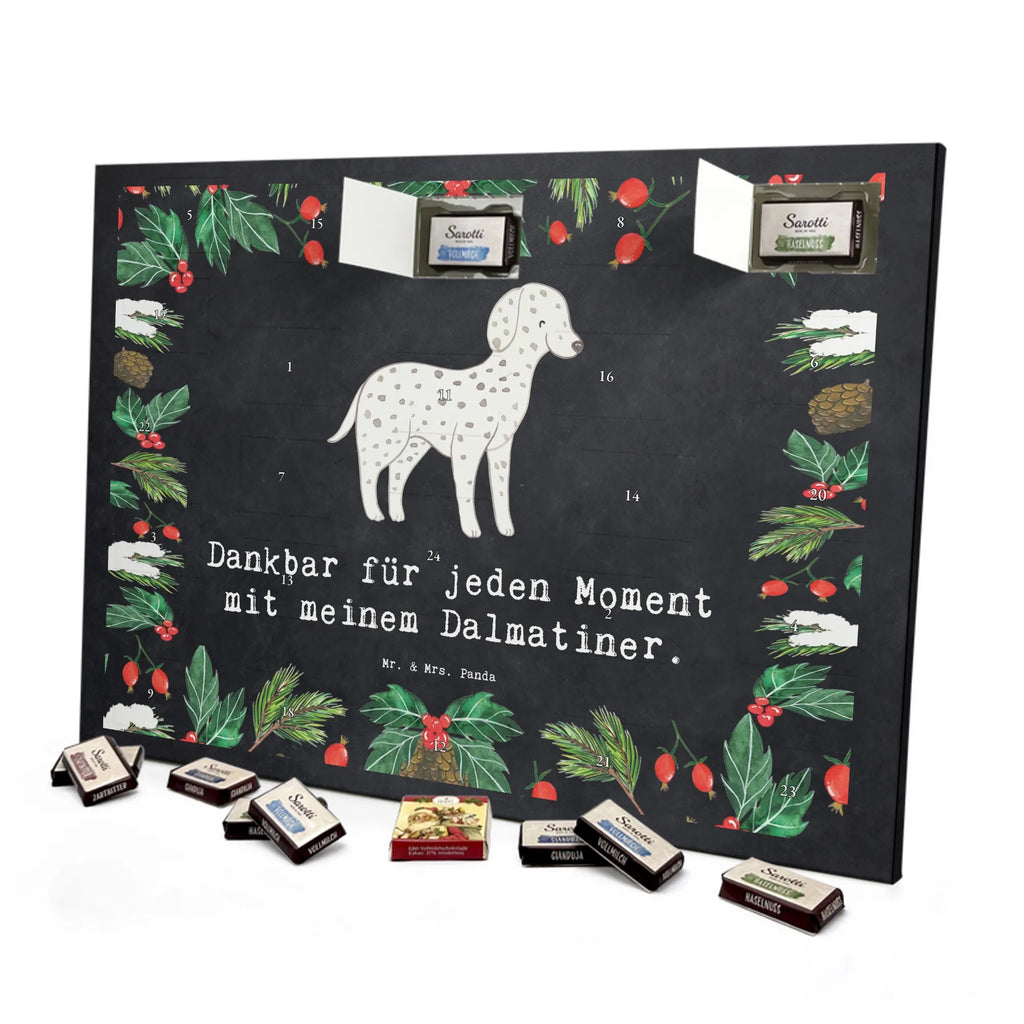 Chocolate advent calendar Dalmatian moment puppy, dog owner, purebred dog, dog breed, giving, animal lover, gift