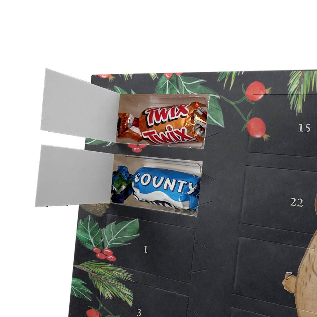 Chocolate advent calendar bear World&#39;s Best Dad gift, birthday, gift idea, birthday present, giving, thank you, for, make you happy, gift tip, best, gift father, parents, Father, man, little thing