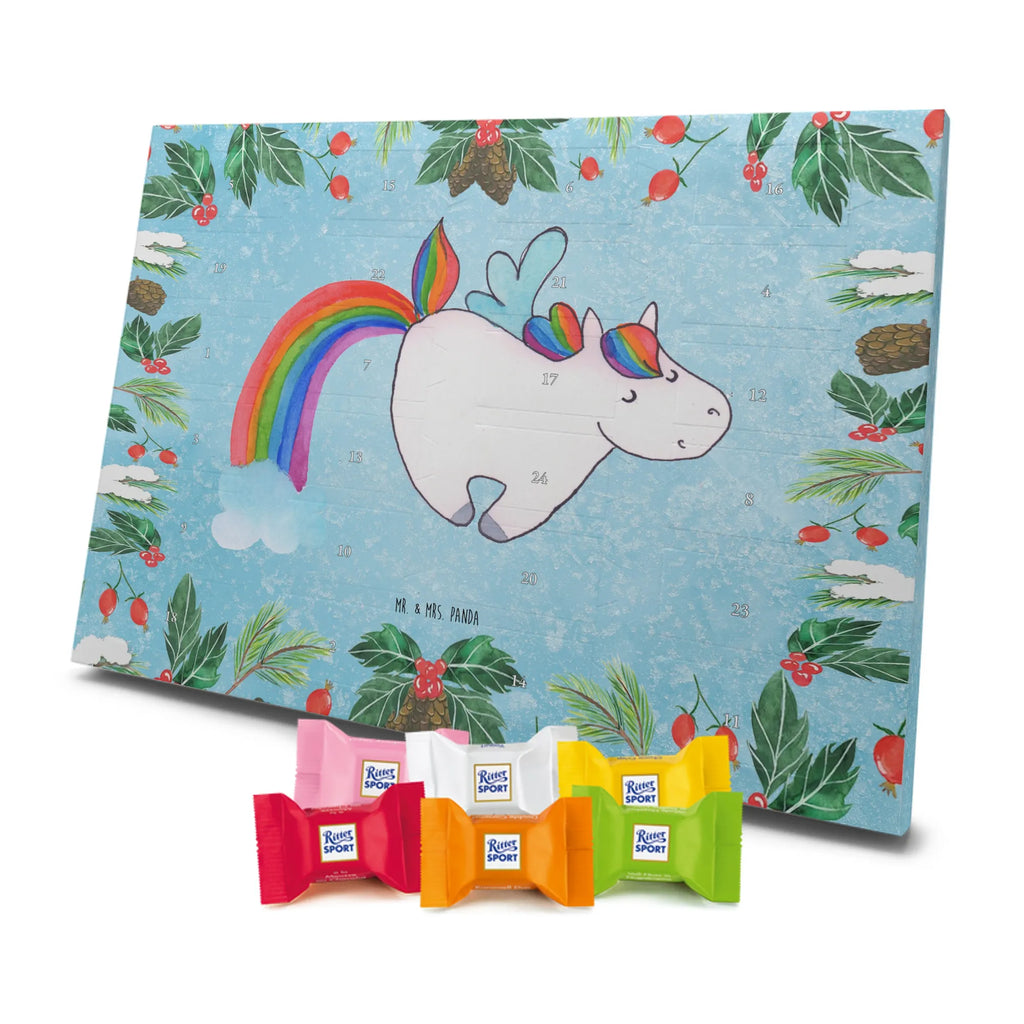 Chocolate advent calendar unicorn Pegasus growing up, pegasus, rainbow, reality, playing, unicorn love, saying fun
