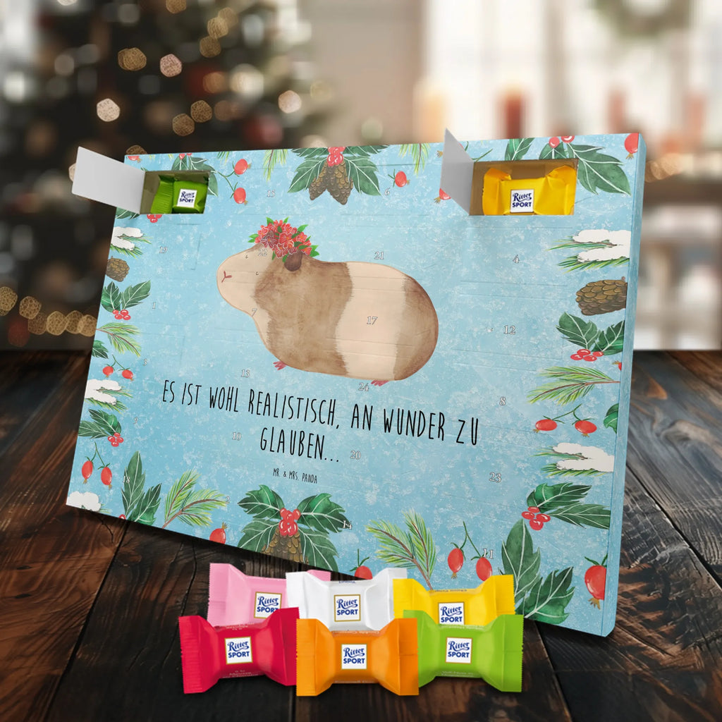 Chocolate advent calendar Guinea pig wisdom gift ideas, gifts, small animals, good mood, cute, funny sayings, cute animal motives, hand drawn, special gifts, card, animal lover, wonderland, flower child, reality, guinea pig, wonder, wisdom, saying