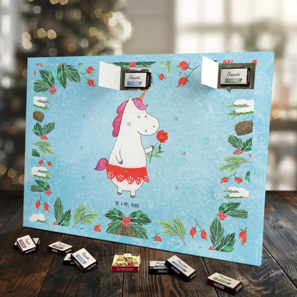 Chocolate advent calendar unicorn lady fine lady, woman, divorce, girlfriend