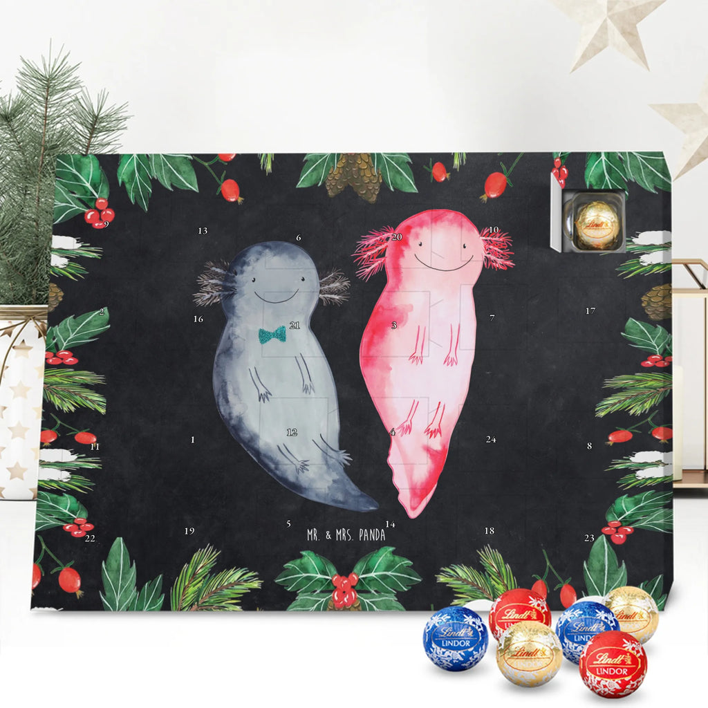 Chocolate advent calendar axolotl Girlfriend Mexican walking fish, Axelotl, marine animals, salamander, amphibian, husband, valentine's day, great love, friend, tail, fiancé, anniversary, proof of love