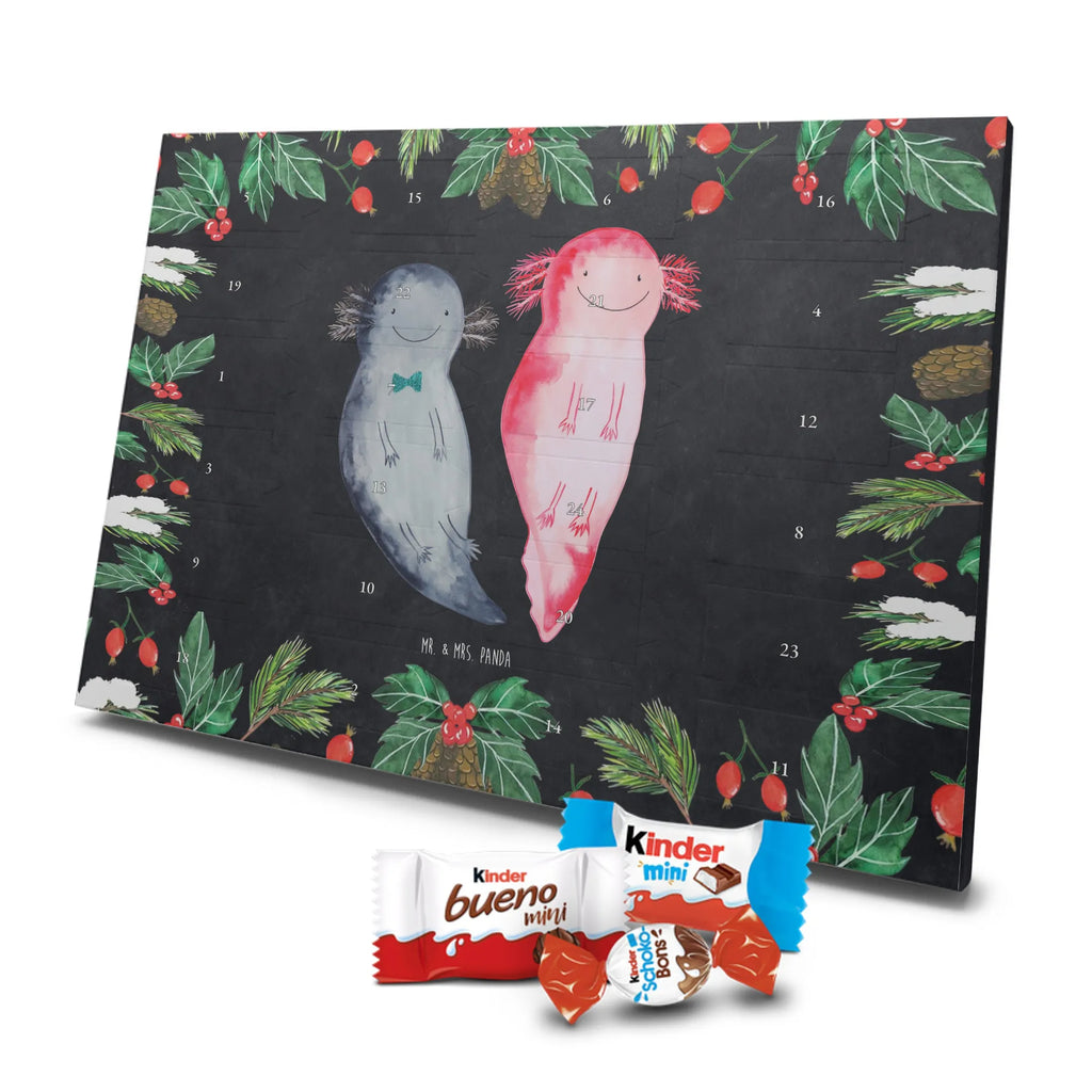 Chocolate advent calendar axolotl Girlfriend Mexican walking fish, Axelotl, marine animals, salamander, amphibian, husband, valentine's day, great love, friend, tail, fiancé, anniversary, proof of love