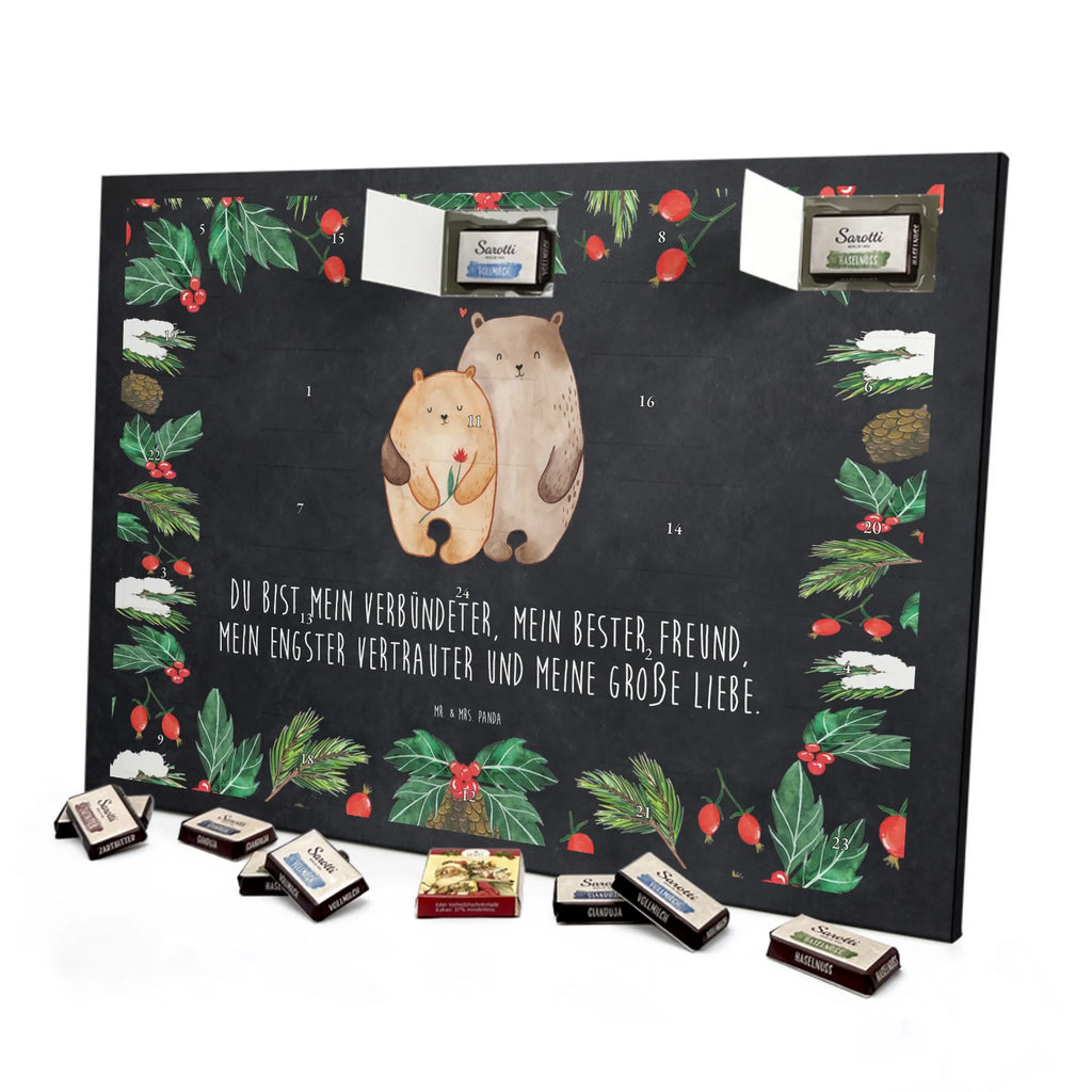 Chocolate advent calendar Bears in love Loving, Marriage, Proposal of marriage, anniversary gift, Together, Love gift, gift for her, gift for him, Two, In love, Married, Wedding anniversary, Gift Girlfriend, Gift Friend, Engaged, Anniversary, Proof of love, Gift Wedding, Bears, Boyfriend, Girlfriend