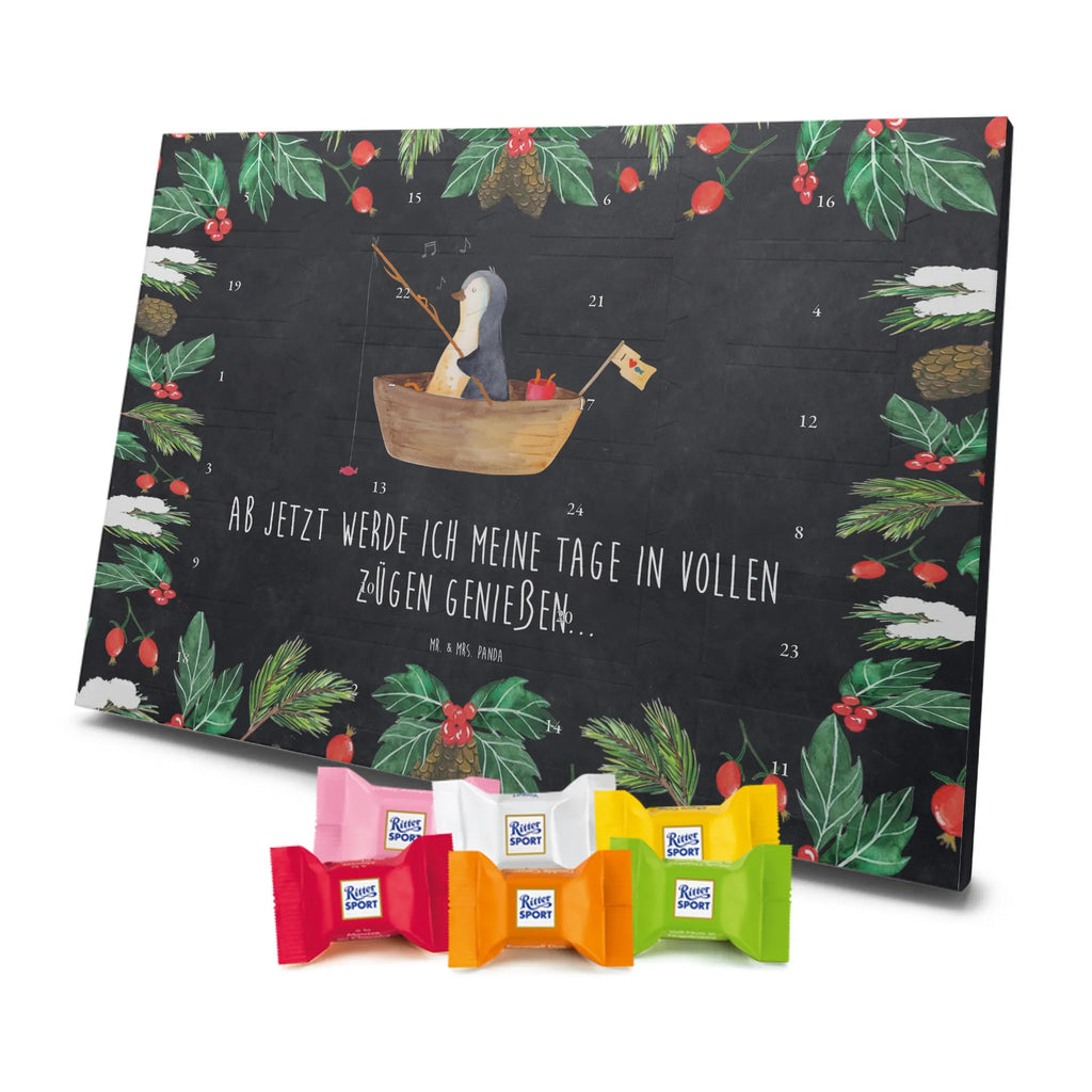 Chocolate advent calendar Penguin fishing boat North Pole, Penguins, divorce, love of life, separation, boat, enjoy, fishing boat, penguins, new beginning, fishing, gift idea heartache, new start