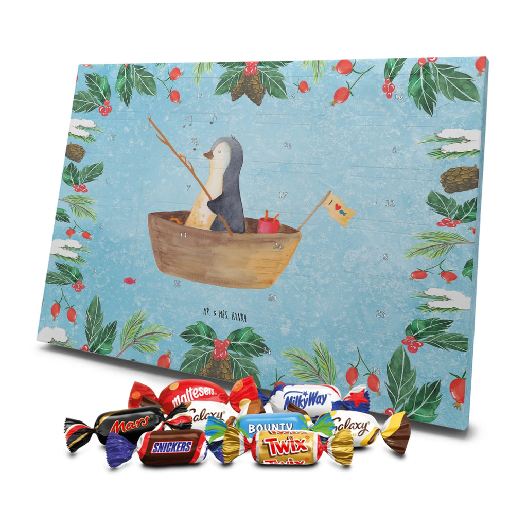 Chocolate advent calendar Penguin fishing boat North Pole, Penguins, divorce, love of life, separation, boat, enjoy, fishing boat, penguins, new beginning, fishing, gift idea heartache, new start