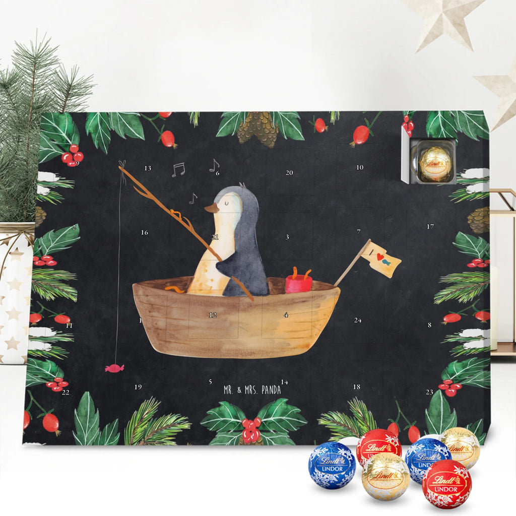 Chocolate advent calendar Penguin fishing boat North Pole, Penguins, divorce, love of life, separation, boat, enjoy, fishing boat, penguins, new beginning, fishing, gift idea heartache, new start