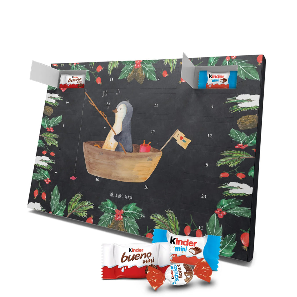Chocolate advent calendar Penguin fishing boat North Pole, Penguins, divorce, love of life, separation, boat, enjoy, fishing boat, penguins, new beginning, fishing, gift idea heartache, new start