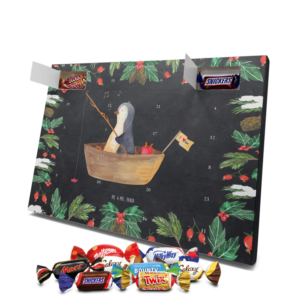 Chocolate advent calendar Penguin fishing boat North Pole, Penguins, divorce, love of life, separation, boat, enjoy, fishing boat, penguins, new beginning, fishing, gift idea heartache, new start