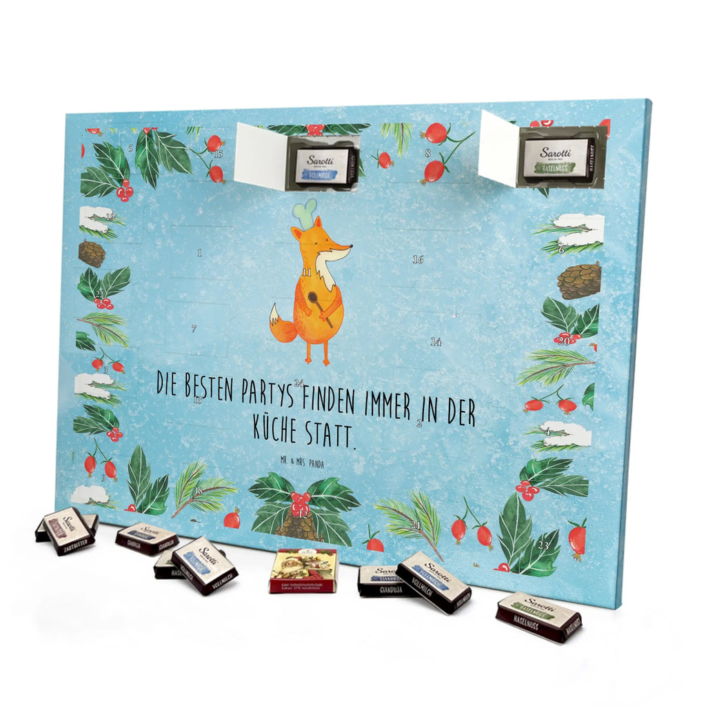 Chocolate advent calendar Fox A cook forest wildlife, clever as a fox, foxes, animal lover, Cook gift, Baker, Kitchen decoration, Slogan funny, Chefs, Kitchen slogan, Party slogan