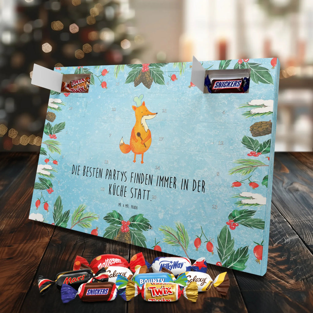 Chocolate advent calendar Fox A cook forest wildlife, clever as a fox, foxes, animal lover, Cook gift, Baker, Kitchen decoration, Slogan funny, Chefs, Kitchen slogan, Party slogan