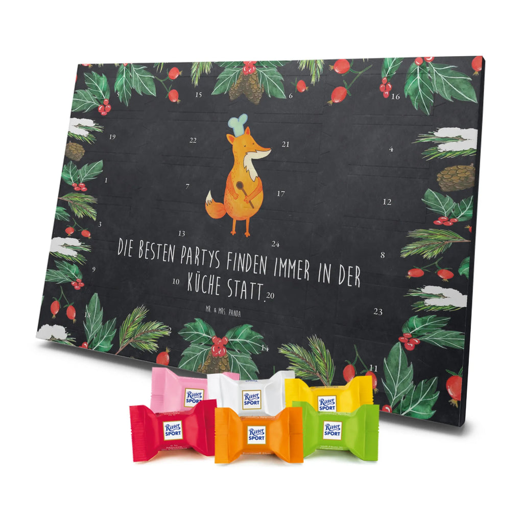 Chocolate advent calendar Fox A cook forest wildlife, clever as a fox, foxes, animal lover, Cook gift, Baker, Kitchen decoration, Slogan funny, Chefs, Kitchen slogan, Party slogan