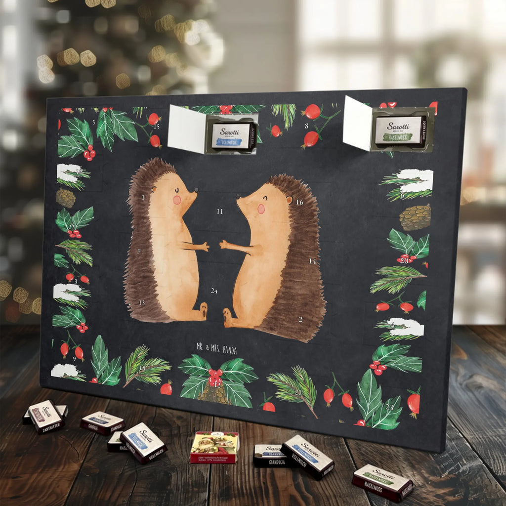 Chocolate advent calendar Hedgehogs in love Loving, Marriage, Proposal of marriage, anniversary gift, Together, Love gift, gift for her, gift for him, Two, Engaged, Gift, Wedding, Girlfriend, Friend, Anniversary, Proof of love, Married, Wedding anniversary, In love