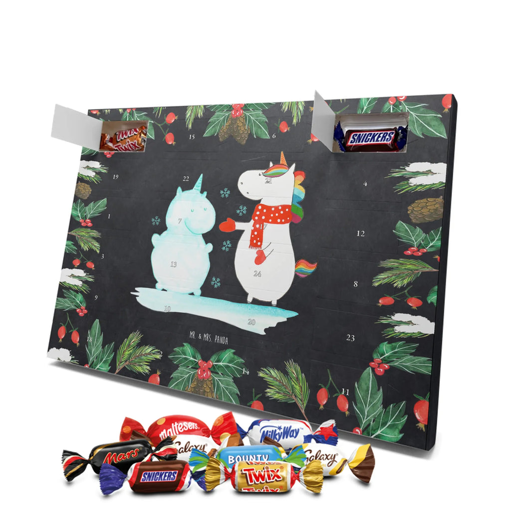 Chocolate advent calendar unicorn snowman Gloves, present, Cap, winter gift, Cake, Snowman, Cold, Snow, Christmas Motif