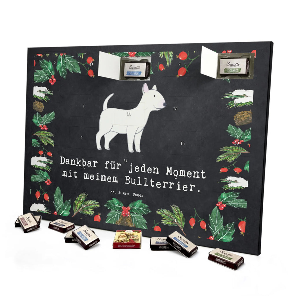 Chocolate advent calendar Bull Terrier Moment puppy, dog owner, purebred dog, dog breed, giving, animal lover, gift