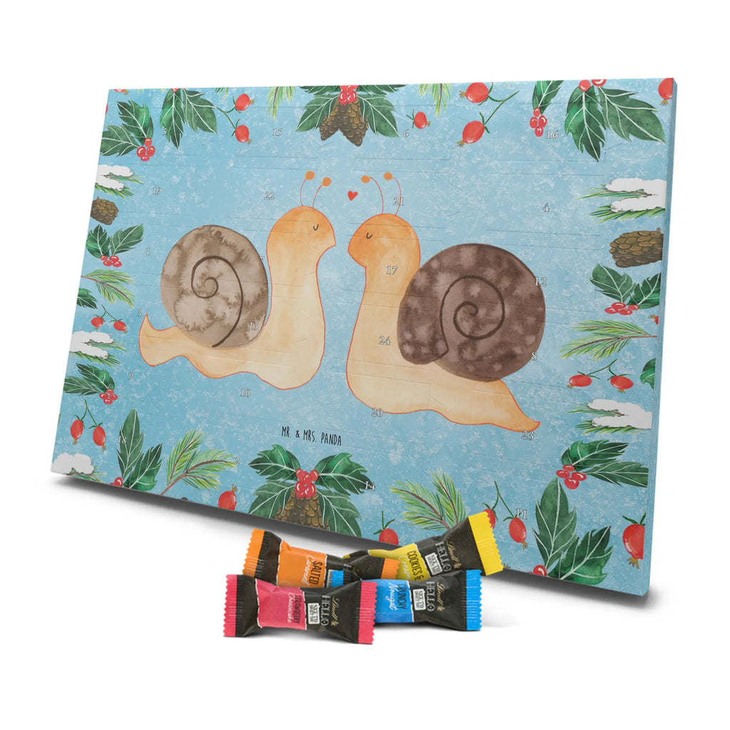 Chocolate advent calendar Snails in love Loving, Marriage, Proposal of marriage, anniversary gift, Together, Love gift, gift for her, gift for him, Two