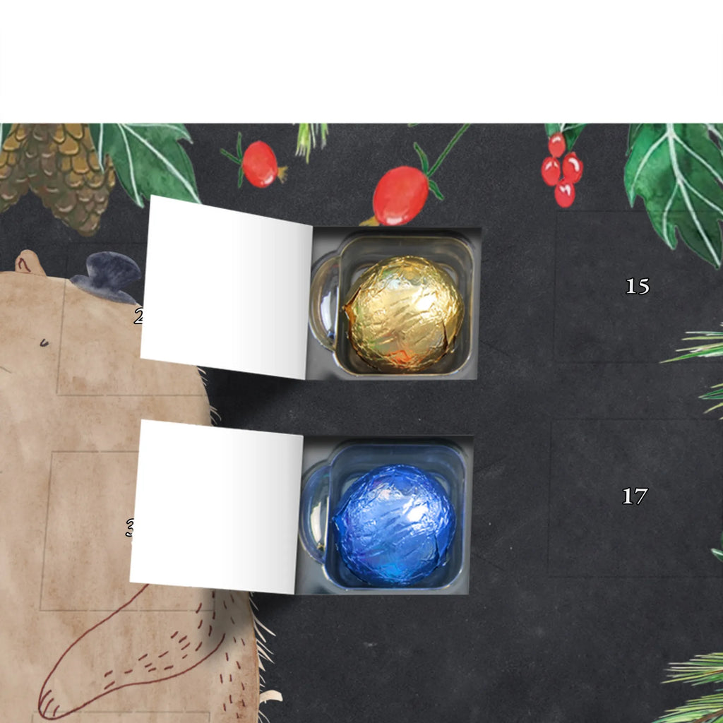 Chocolate advent calendar Groundhog gift ideas, gifts, small animals, good mood, cute, funny sayings, cute animal motives, hand drawn, special gifts, card, animal lover, Groundhog, friendliness, cheerfulness, etiquette, decency, respect