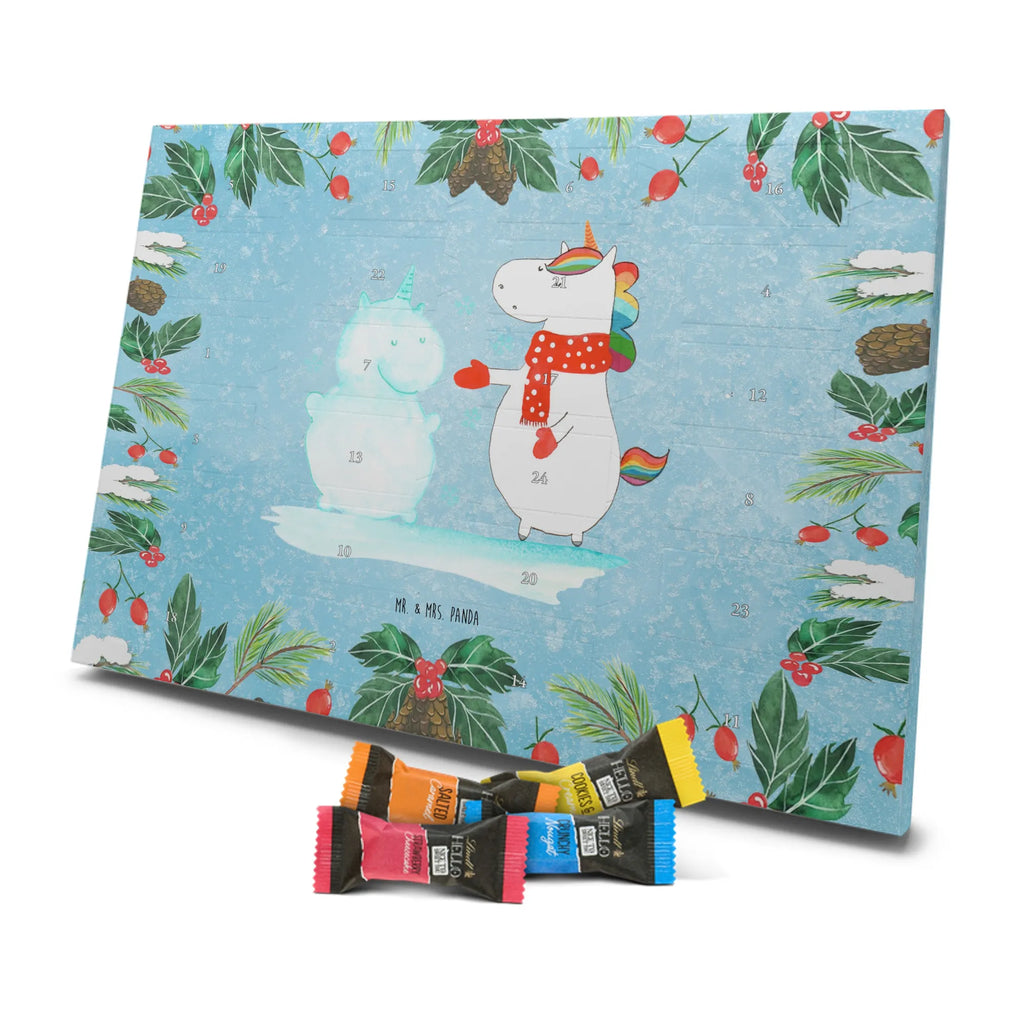 Chocolate advent calendar unicorn snowman Gloves, present, Cap, winter gift, Cake, Snowman, Cold, Snow, Christmas Motif