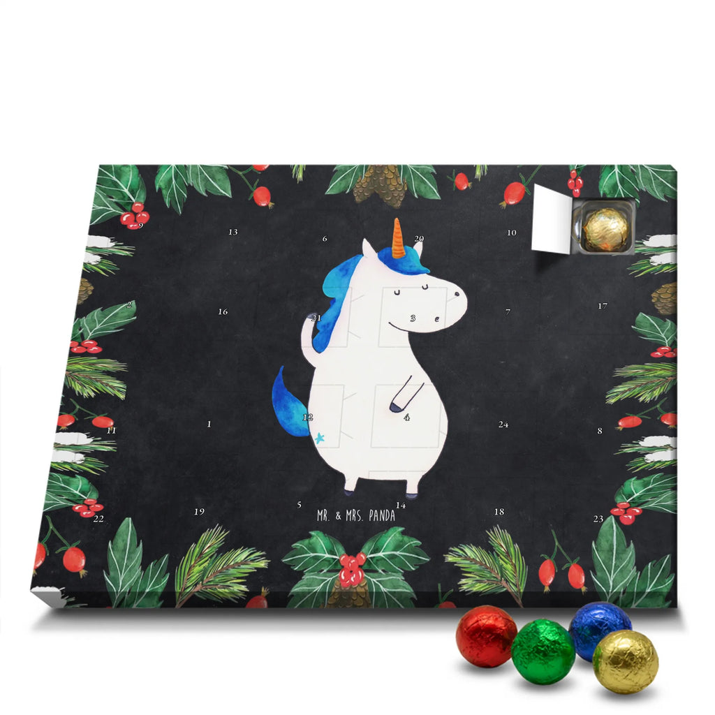 Chocolate advent calendar unicorn Man man, best friend, pretty, best, girlfriend present, girlfriend gift