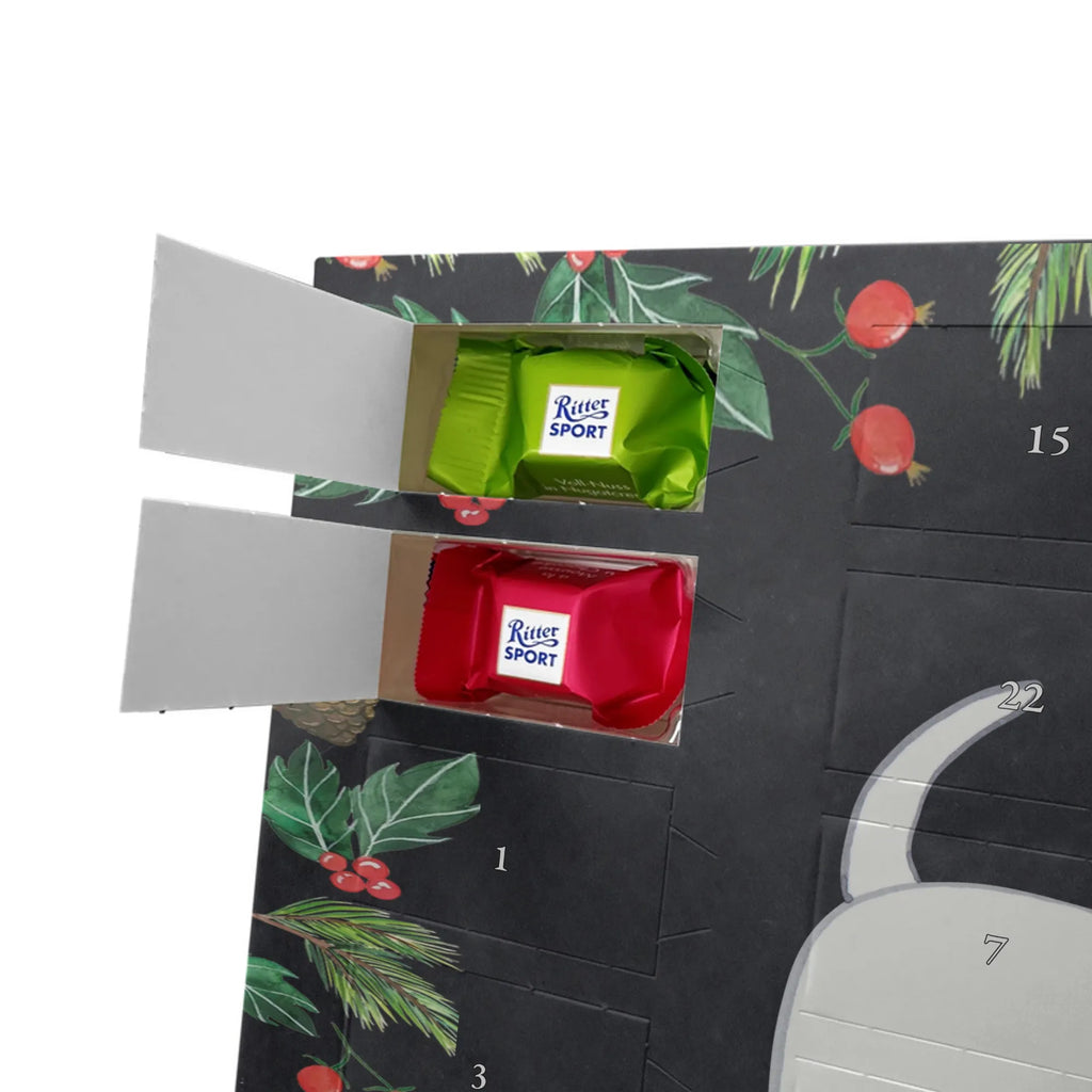 Chocolate advent calendar Bull Terrier Moment puppy, dog owner, purebred dog, dog breed, giving, animal lover, gift