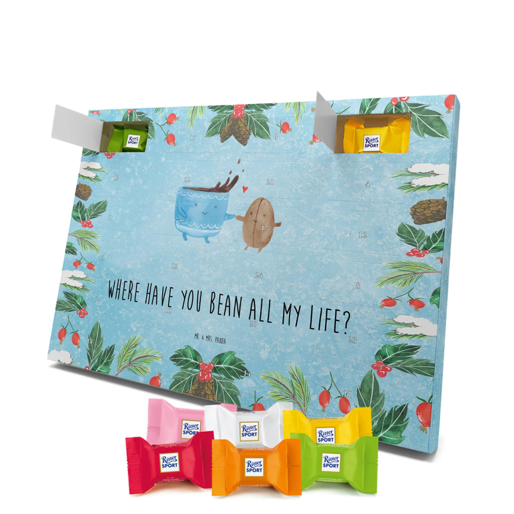 Chocolate advent calendar Coffee Bean gift ideas, gifts, small animals, good mood, cute, funny sayings, cute animal motives, hand drawn, special gifts, card, animal lover, pleasure, coffee bean, satisfaction