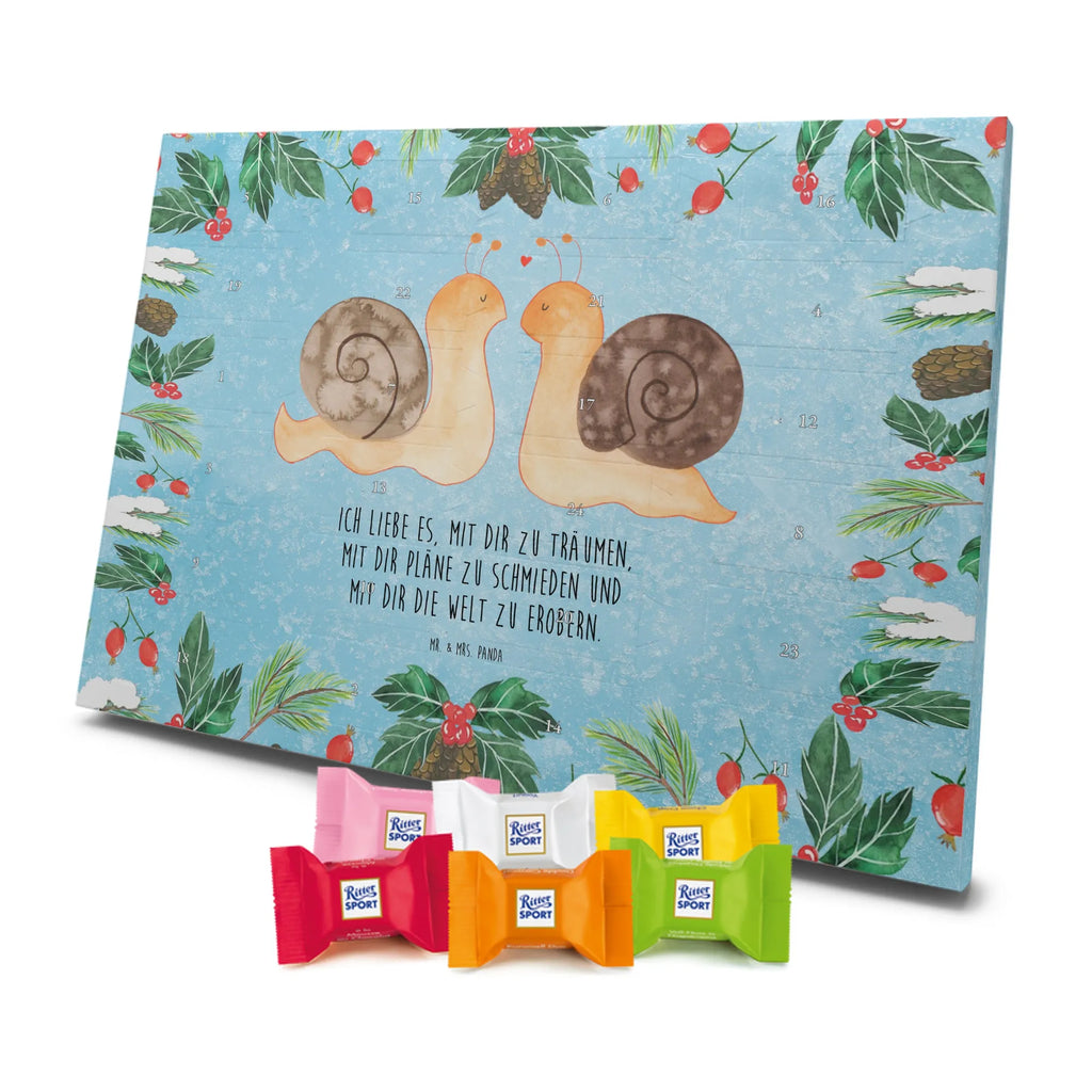 Chocolate advent calendar Snails in love Loving, Marriage, Proposal of marriage, anniversary gift, Together, Love gift, gift for her, gift for him, Two