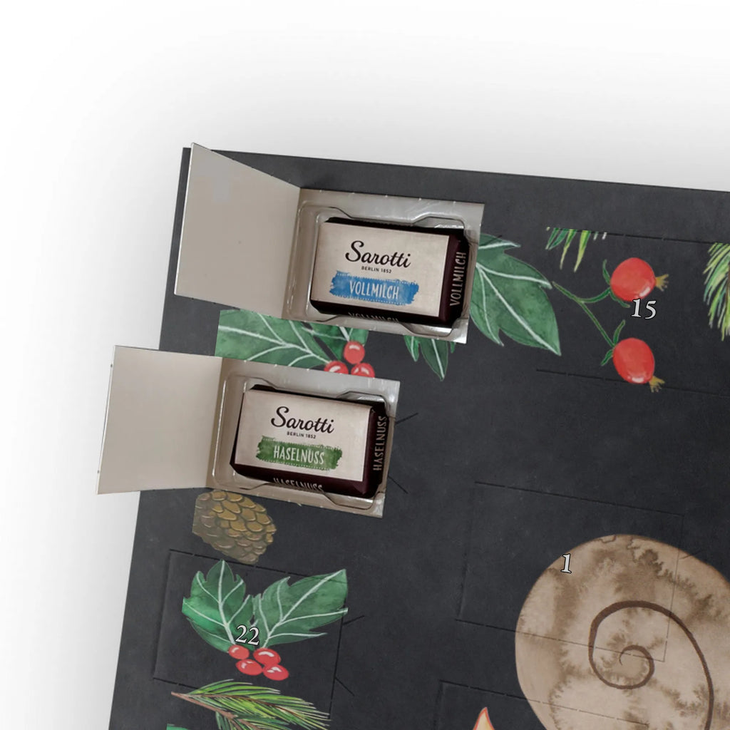 Chocolate advent calendar Snails in love Loving, Marriage, Proposal of marriage, anniversary gift, Together, Love gift, gift for her, gift for him, Two