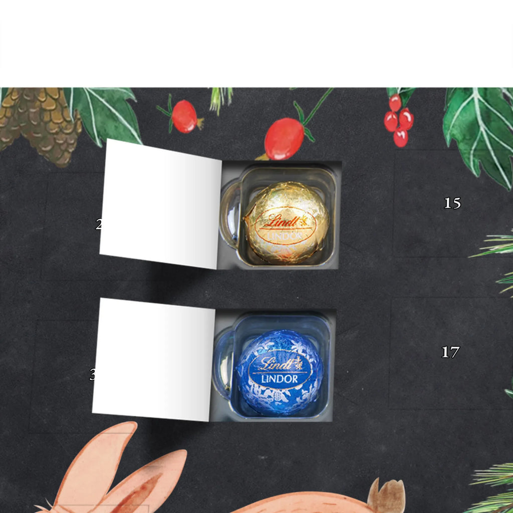 Chocolate advent calendar Bunnies with seashell Father's Day, Mother's Day, rabbits, girlfriends, collecting shells, girlfriend, shells, best friend