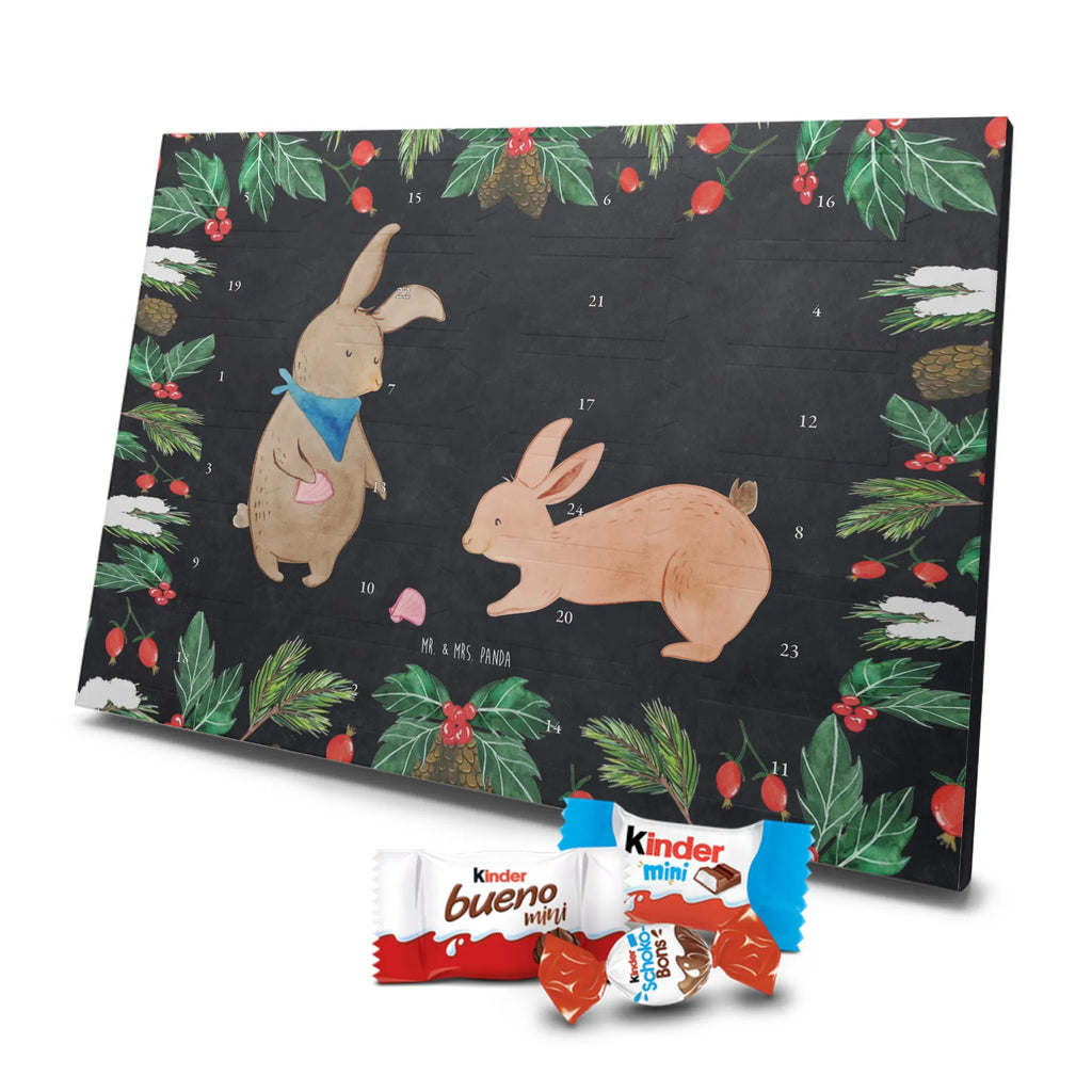 Chocolate advent calendar Bunnies with seashell Father's Day, Mother's Day, rabbits, girlfriends, collecting shells, girlfriend, shells, best friend