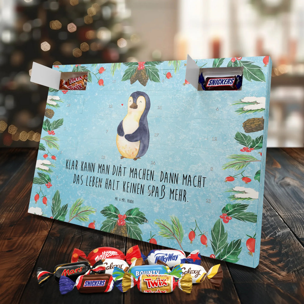 Chocolate advent calendar Penguin diet North Pole, Penguins, losing weight, self-respect, diet, body love, penguins, self-love, weight