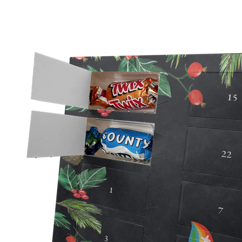 Chocolate advent calendar unicorn Singer confetti, unicorn saying, Singer gift, Singer present, Birthday, celebration