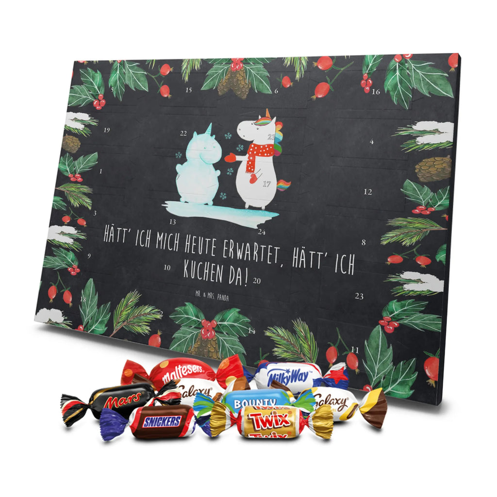 Chocolate advent calendar unicorn snowman Gloves, present, Cap, winter gift, Cake, Snowman, Cold, Snow, Christmas Motif