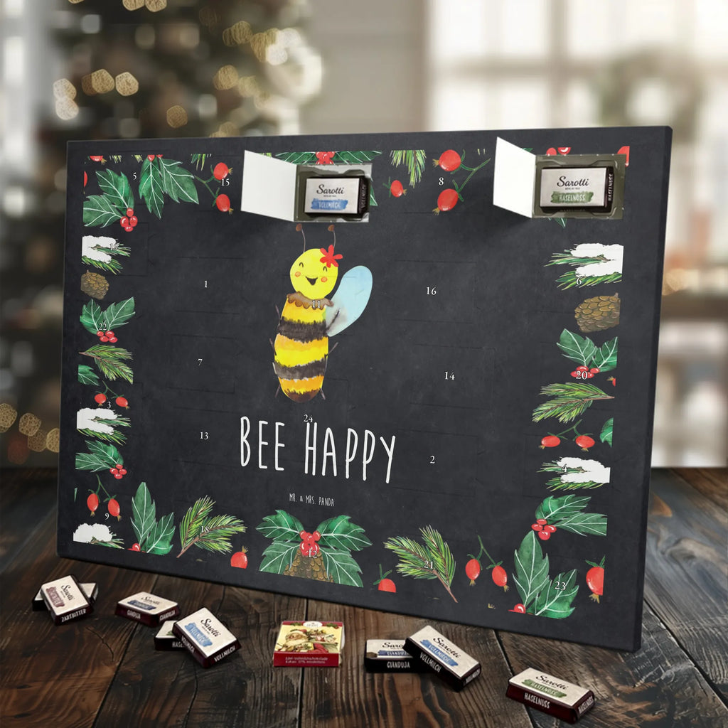 Chocolate advent calendar bee happy bumblebee, wasp