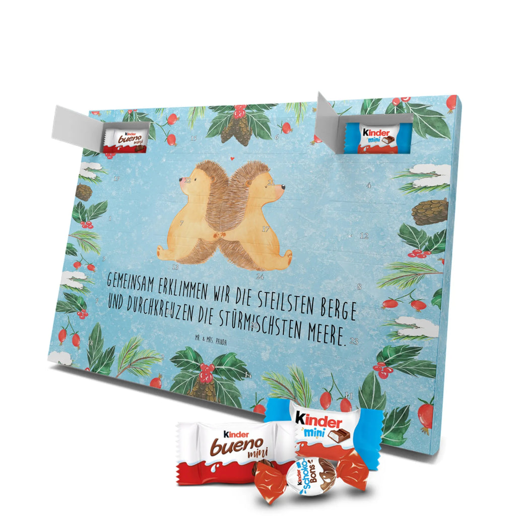 Chocolate advent calendar Hedgehogs holding hands Loving, Marriage, Proposal of marriage, anniversary gift, Together, Love gift, gift for her, gift for him, Two, togetherness, wedding, love message, love gift, proof of love, anniversary, favourite person, great love, gift for two, hedgehog love