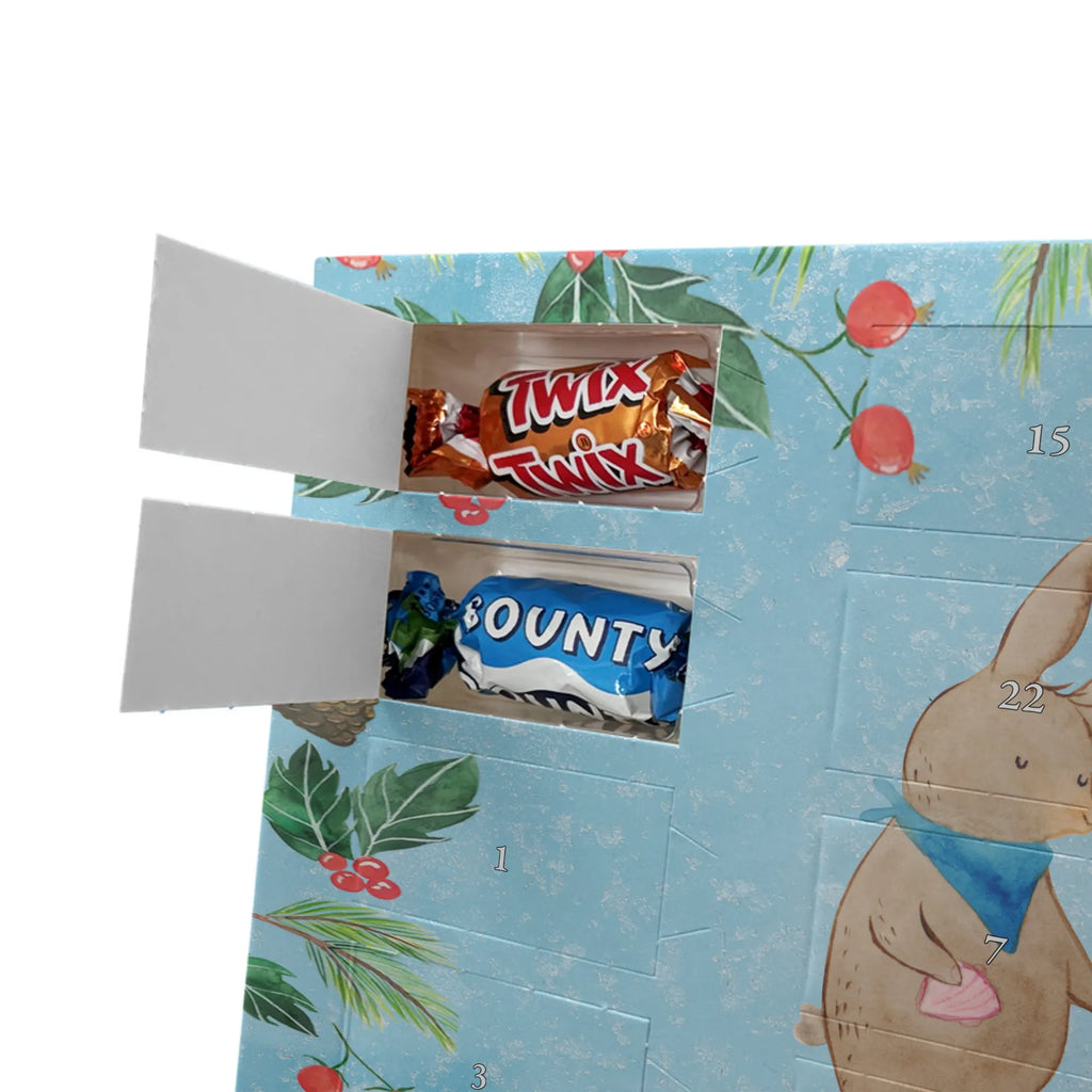 Chocolate advent calendar Bunnies with seashell Father's Day, Mother's Day, rabbits, girlfriends, collecting shells, girlfriend, shells, best friend