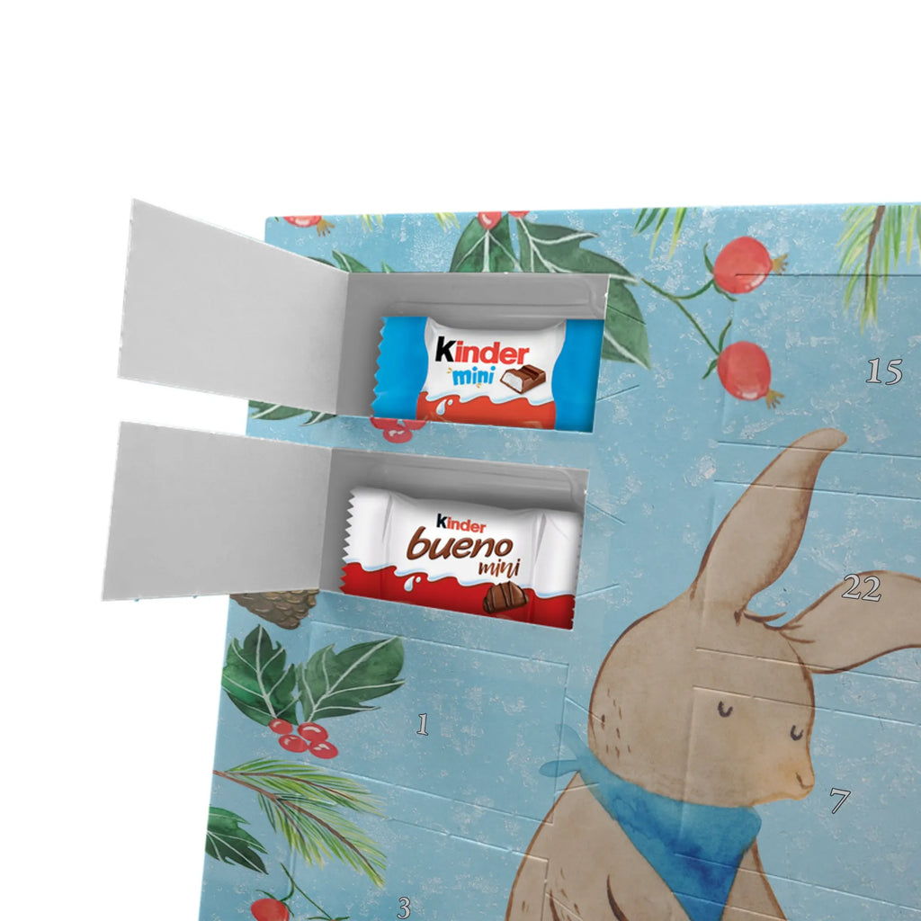 Chocolate advent calendar Bunnies with seashell Father's Day, Mother's Day, rabbits, girlfriends, collecting shells, girlfriend, shells, best friend