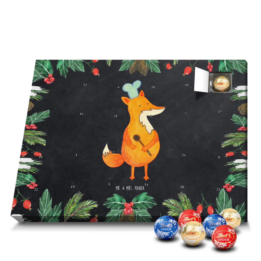 Chocolate advent calendar Fox A cook forest wildlife, clever as a fox, foxes, animal lover, Cook gift, Baker, Kitchen decoration, Slogan funny, Chefs, Kitchen slogan, Party slogan