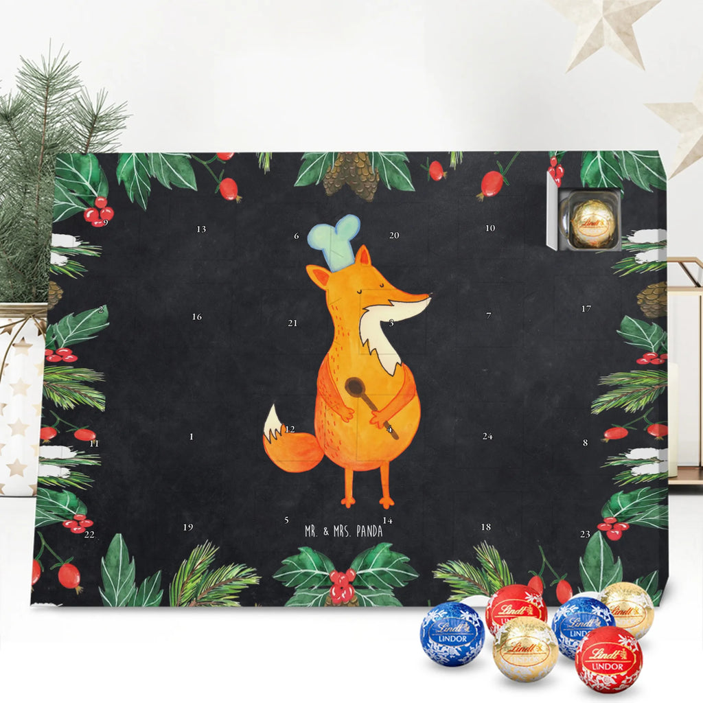 Chocolate advent calendar Fox A cook forest wildlife, clever as a fox, foxes, animal lover, Cook gift, Baker, Kitchen decoration, Slogan funny, Chefs, Kitchen slogan, Party slogan