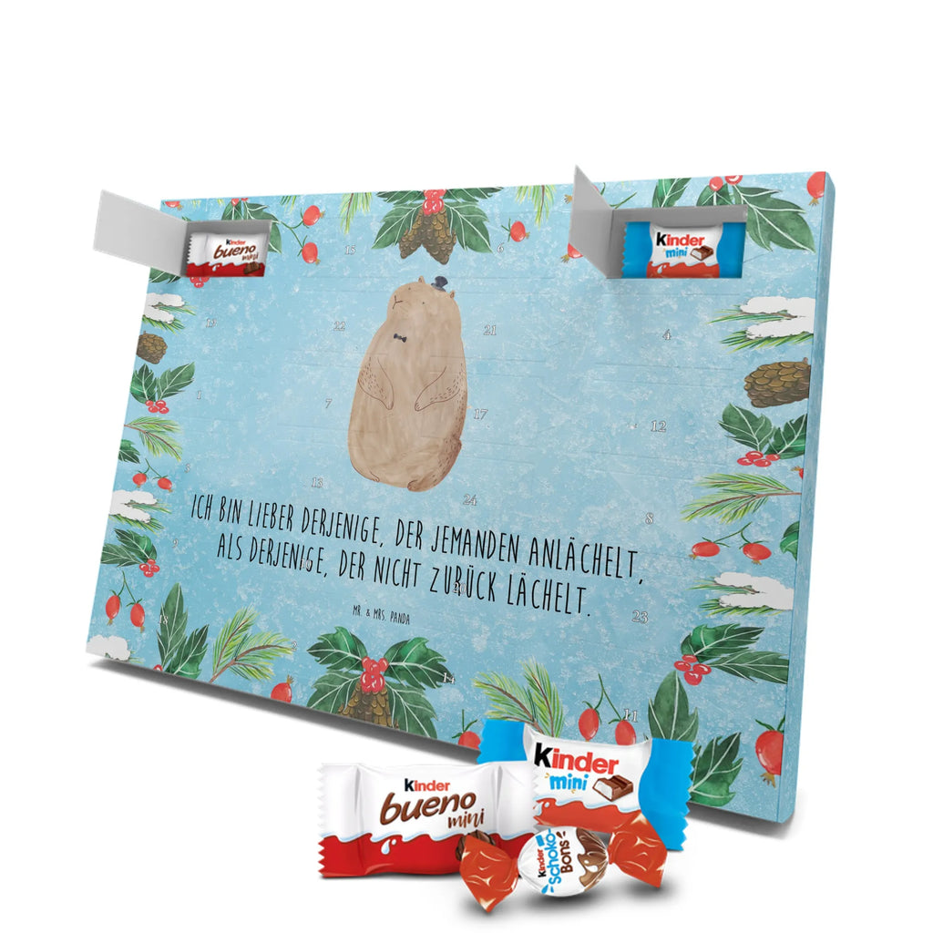 Chocolate advent calendar Groundhog gift ideas, gifts, small animals, good mood, cute, funny sayings, cute animal motives, hand drawn, special gifts, card, animal lover, Groundhog, friendliness, cheerfulness, etiquette, decency, respect