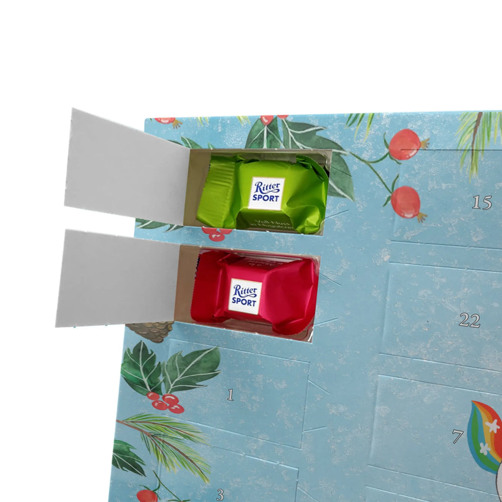 Chocolate advent calendar unicorn Singer confetti, unicorn saying, Singer gift, Singer present, Birthday, celebration